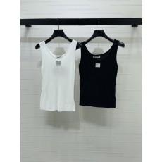 미우미우 로고 니트 조끼 001-182643