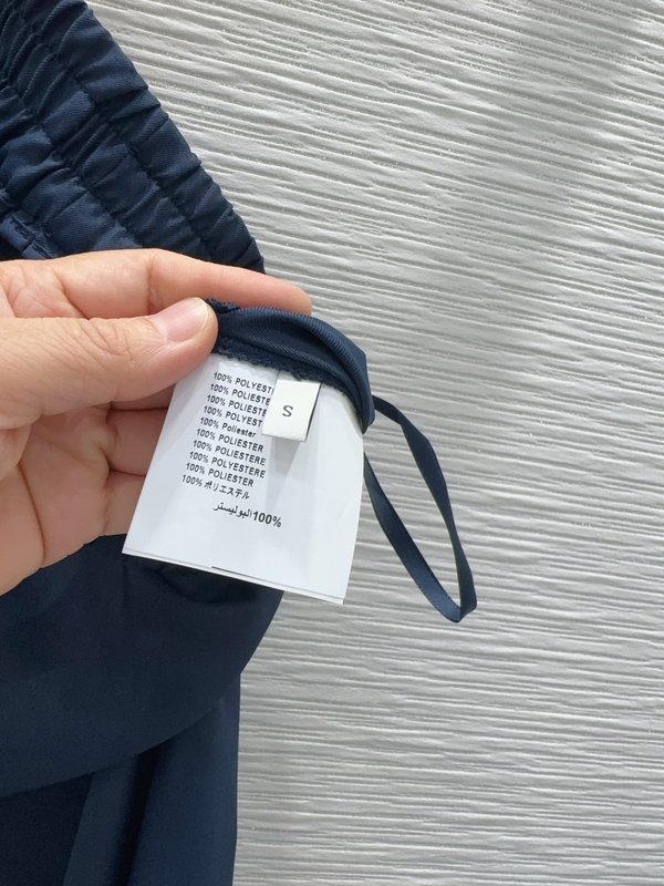 미우미우 레트로 우아한 텍스처 롱팬츠 001-182713