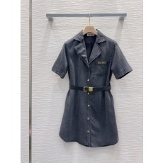 미우미우 데님 원피스 001-182895