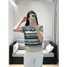 샤넬 오트쿠튀르 반팔 니트 스웨터 001-183059