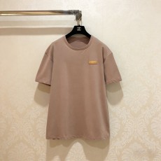 루이비통 누드핑크 라운드넥 반팔 티셔츠 001-183300