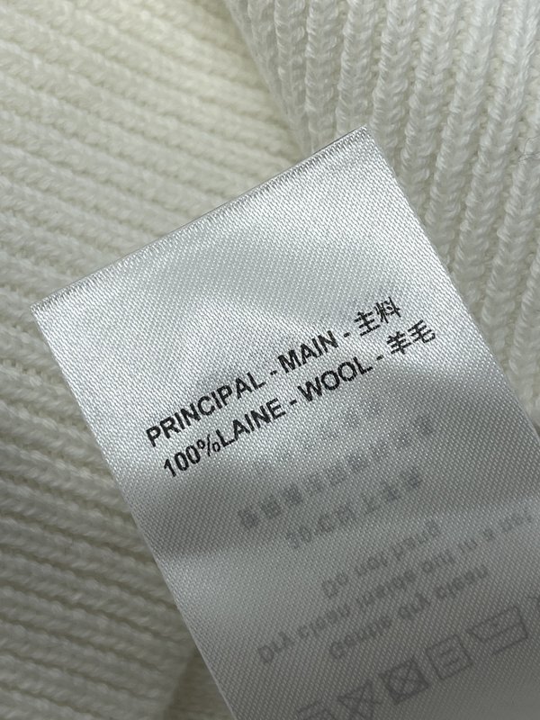 루이비통 래글런 칼라 스트라이프 니트 반팔 티셔츠 001-183309