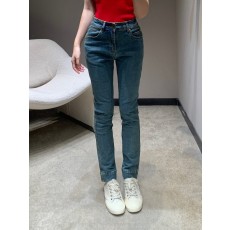 루이비통 빈티지 워싱 스키니 진 001-183312
