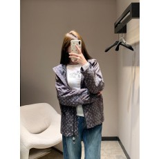 루이비통 모노그램 프린트 후드 트렌치 코트 001-183319