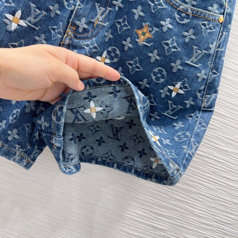 루이비통 뉴 데님 쇼츠 001-183386