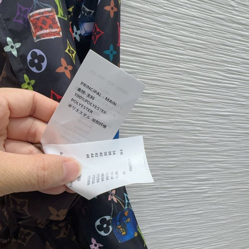 루이비통 양면 착용 텍스처 자켓 아우터 001-183401
