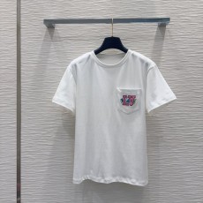 루이비통 여성 심플 반팔 티셔츠 001-183404