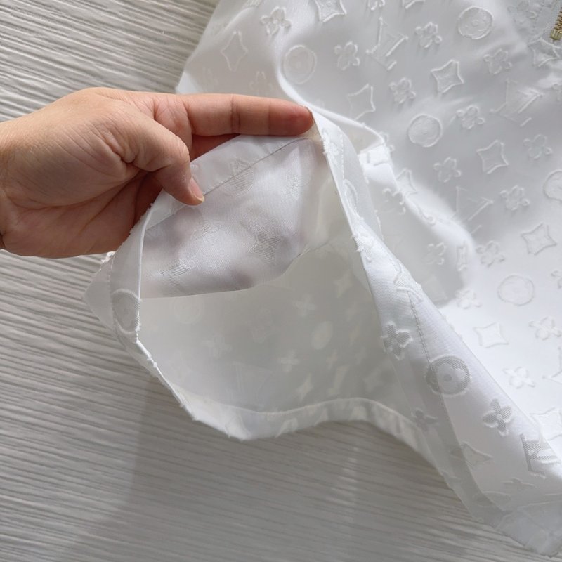 커스텀 자카드 컷팅 원단 반팔 티셔츠 001-183406
