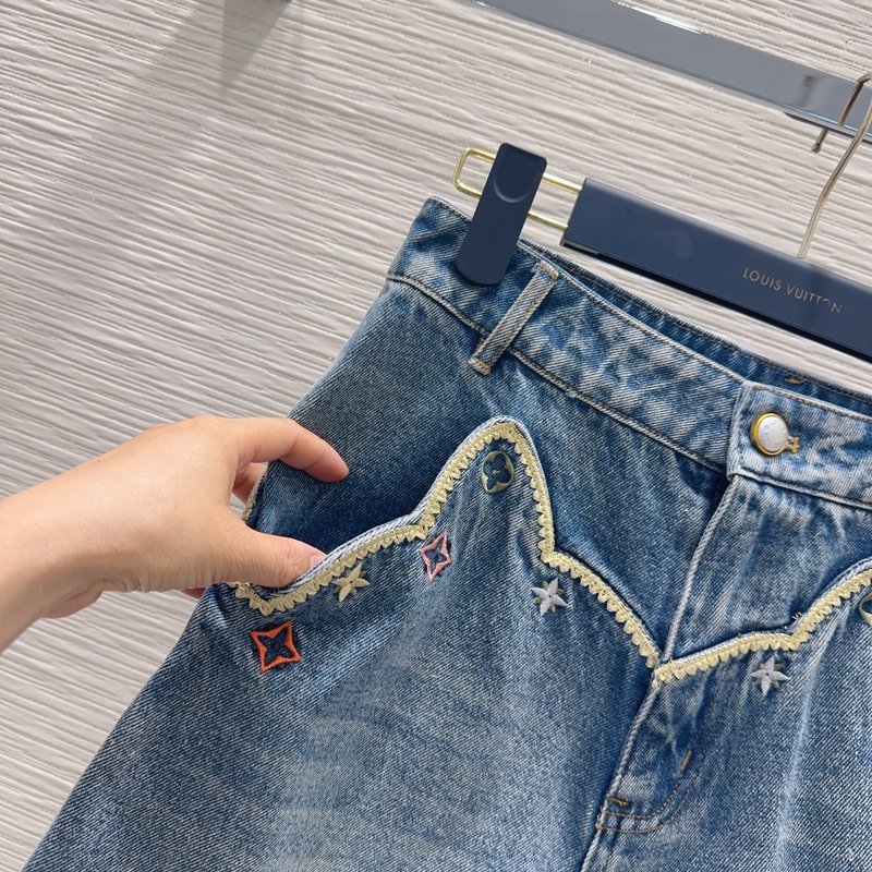 루이비통 데님 쇼츠 001-183419