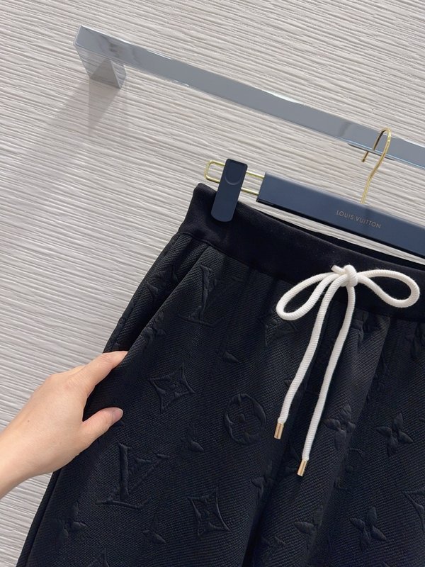 레트로 우아한 텍스처 커스텀 롱팬츠 001-183433