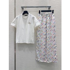 루이비통 모노그로우 프린트 티셔츠 세트 001-183453