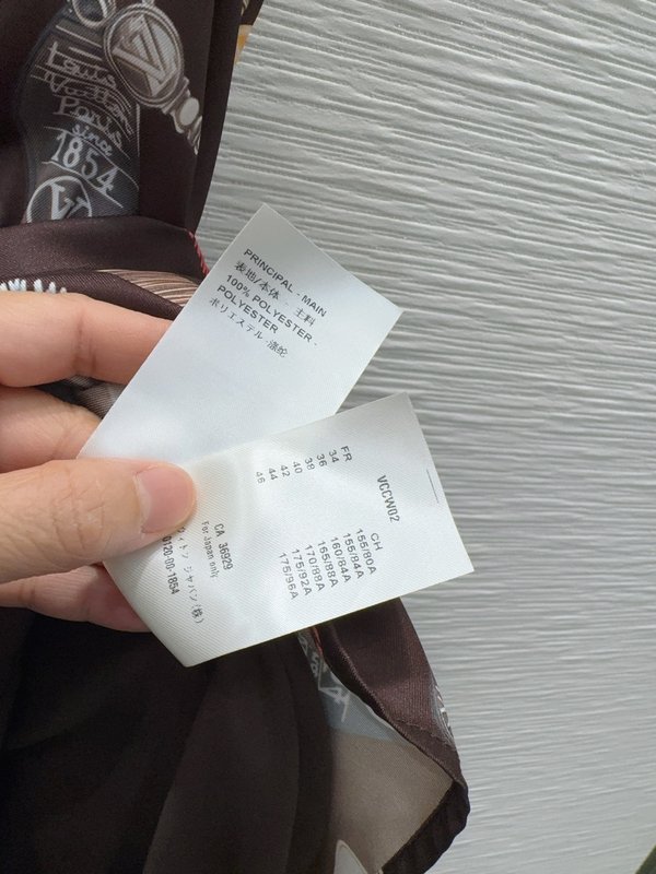 루이비통 프린트 민소매 원피스 001-183459