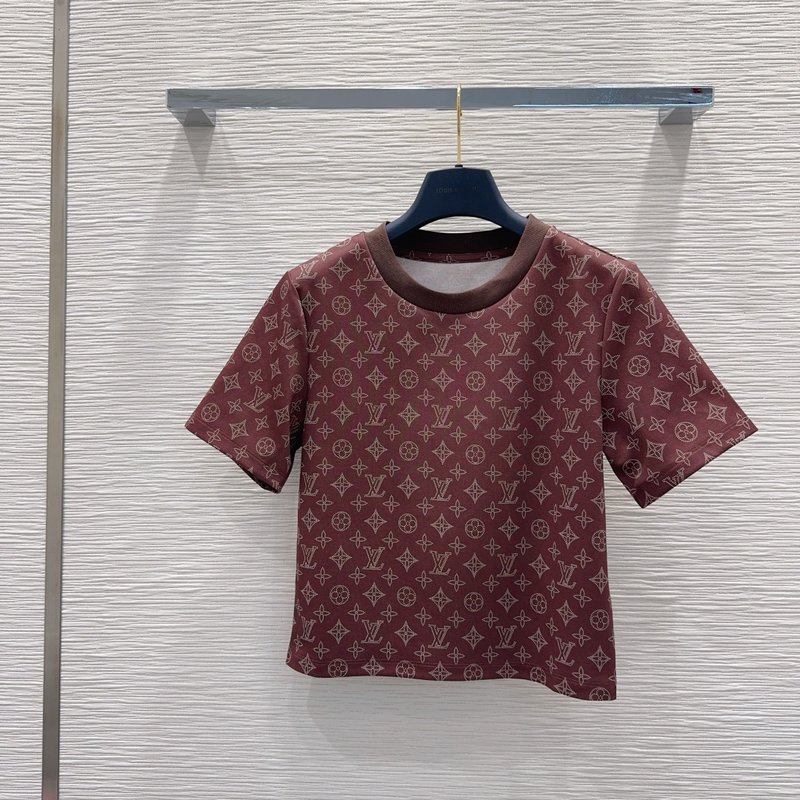 루이비통 여성용 반팔 티셔츠 001-183462
