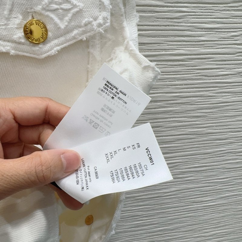 커스텀 자카드 컷팅 원단 조끼 001-183481