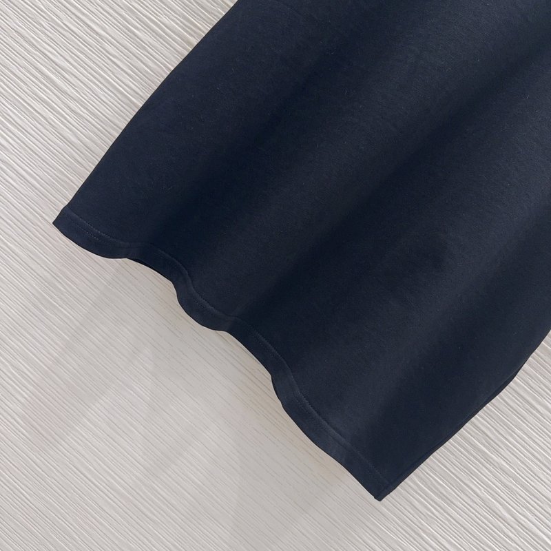 루이비통 라운드넥 순면 티셔츠 자카드 쇼츠 세트 001-183491
