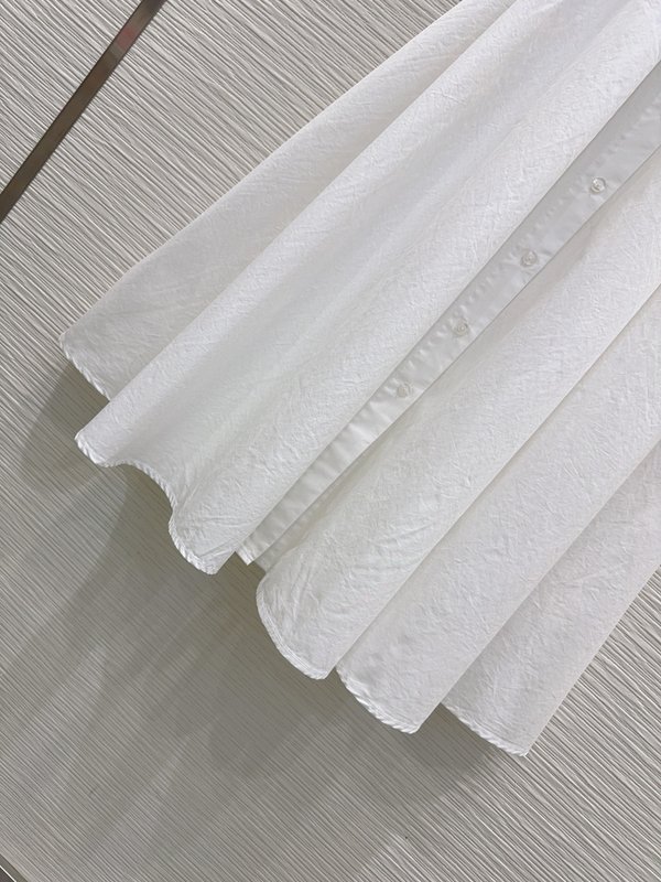 루이비통 신상 화이트 셔츠 원피스 001-183521
