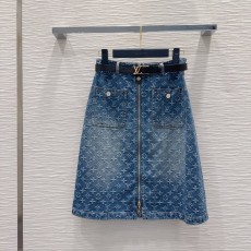 루이비통 데님 스커트 001-183541