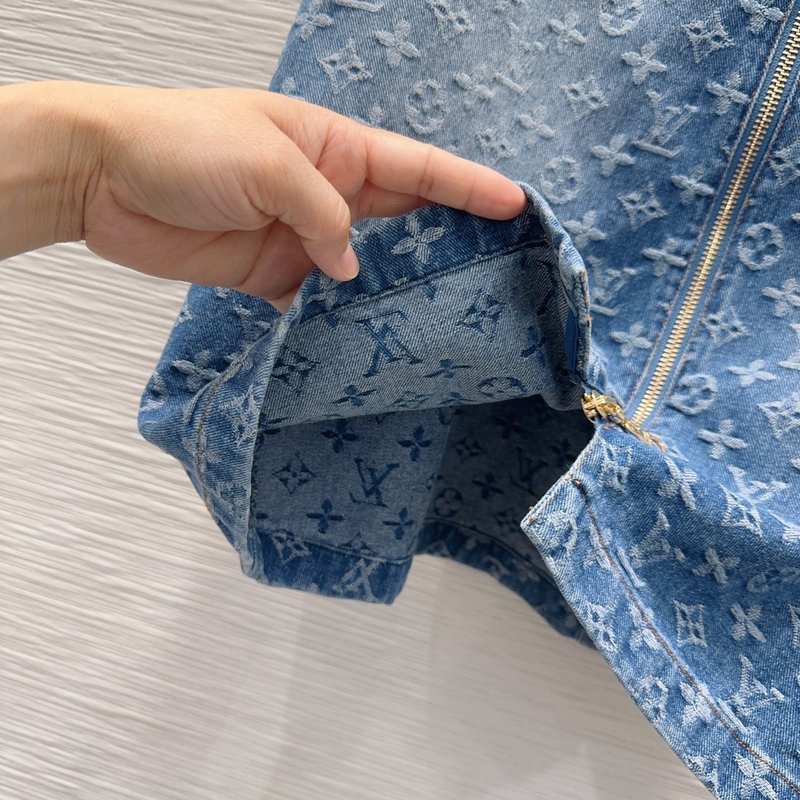루이비통 데님 스커트 001-183541