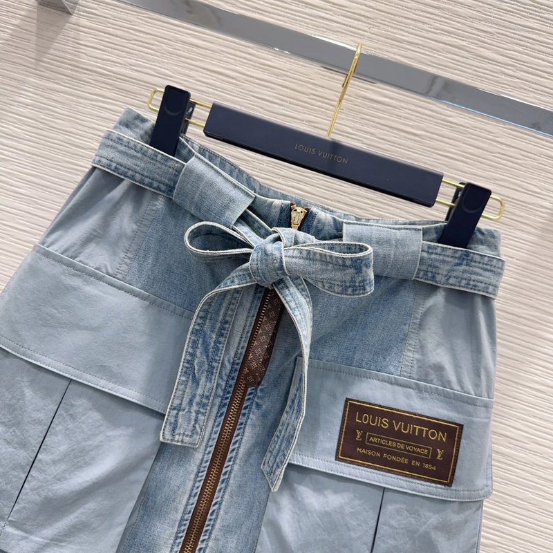 빈티지 워싱 데님 미니스커트 001-183554