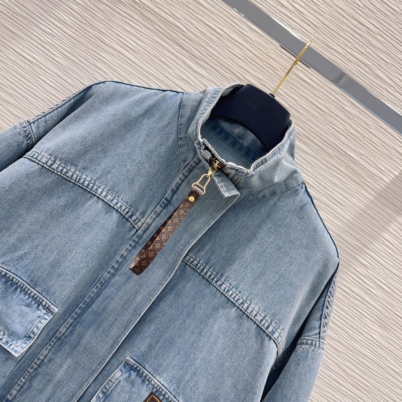 빈티지 워싱 데님 자켓 001-183555