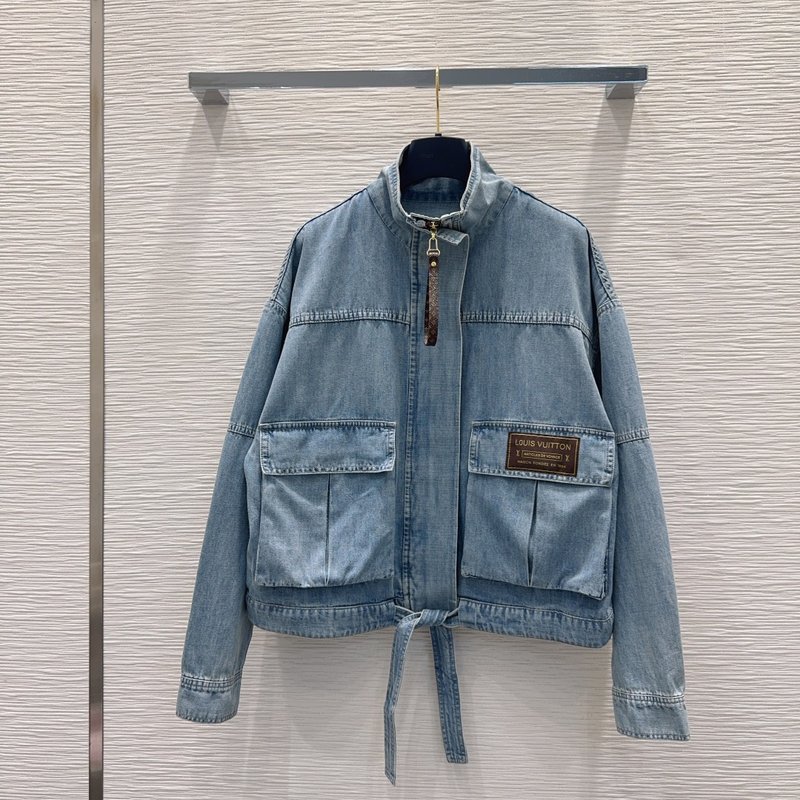빈티지 워싱 데님 자켓 001-183555