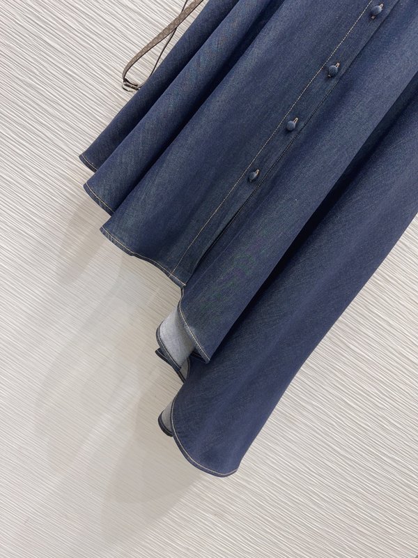 루이비통 데님 조끼 원피스 001-183557