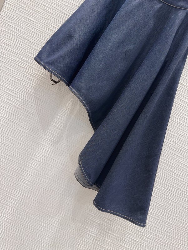 루이비통 데님 스커트 001-183559