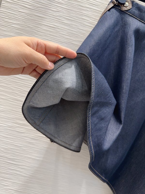 루이비통 데님 스커트 001-183559