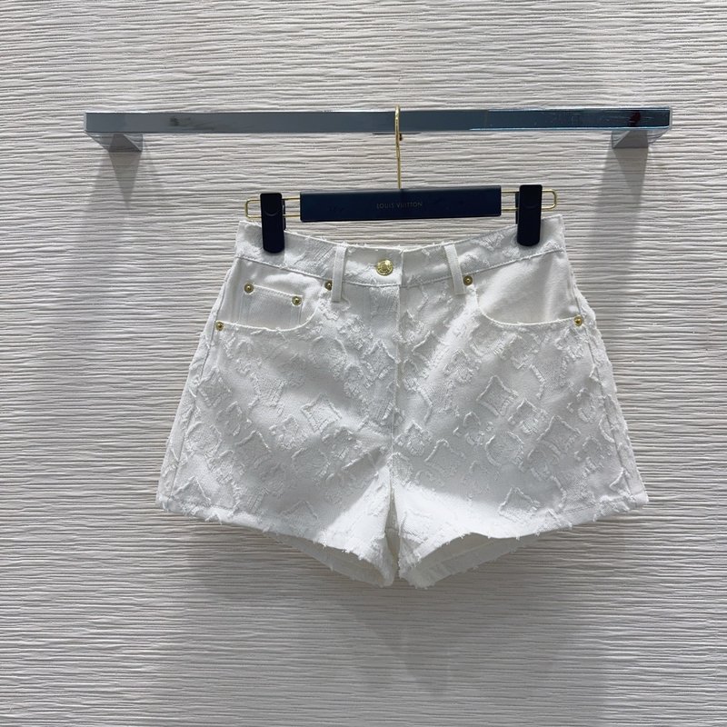 루이비통 여성 자카드 컷오프 쇼츠 001-183561