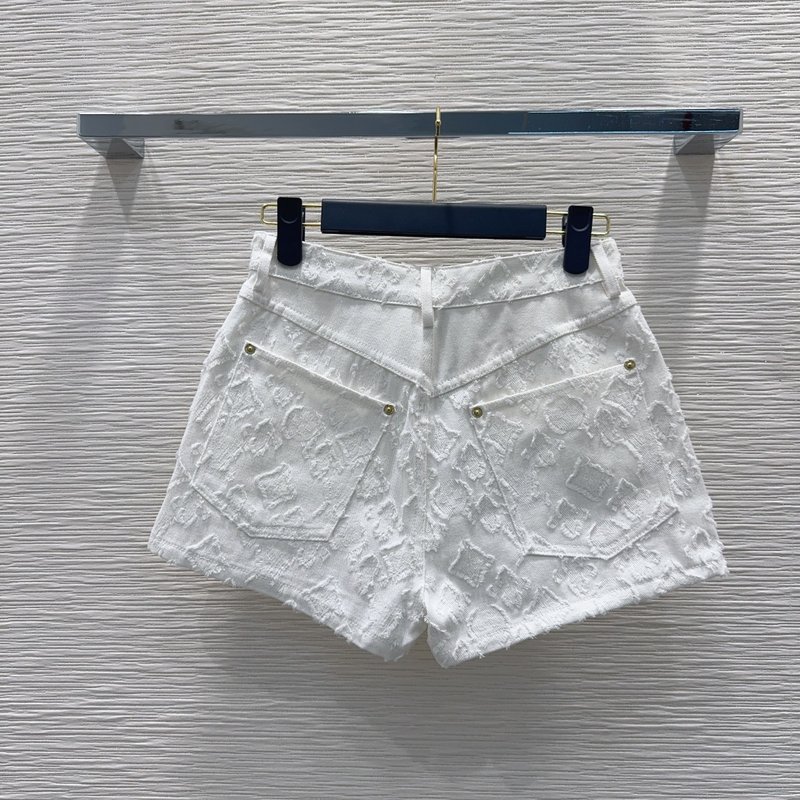 루이비통 여성 자카드 컷오프 쇼츠 001-183561