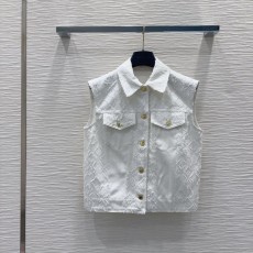 루이비통 자카드 컷오프 조끼 001-183562
