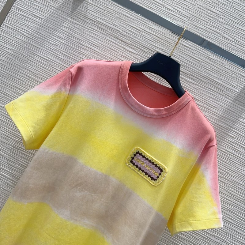루이비통 타이 다이 반팔 티셔츠 001-183587