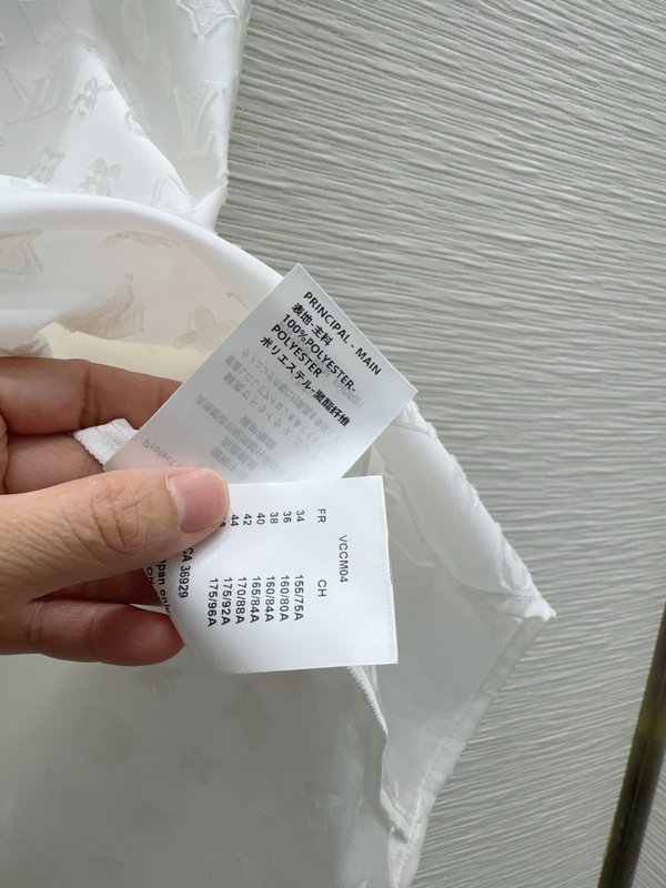 루이비통 자카드 컷팅 원피스 001-183603