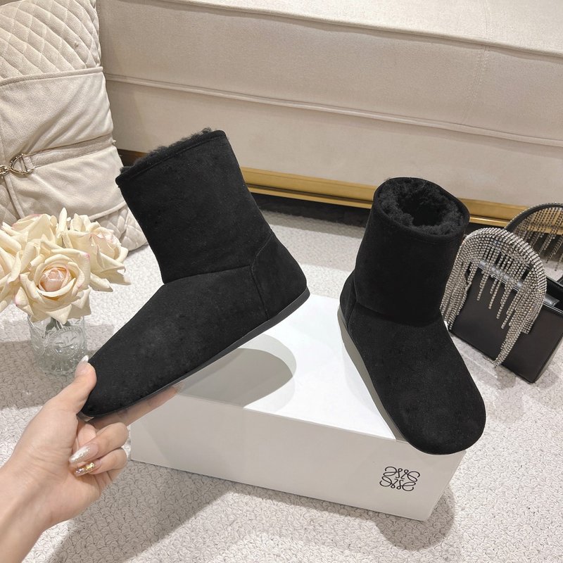 로에웨 양모 일체형 스노우 부츠 001-183627