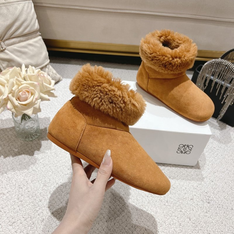로에웨 양모 일체형 스노우 부츠 001-183628