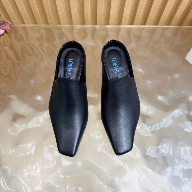 로에베 뉴발 무슬 힐 샌들 001-183630