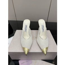 지미추 레이스 메탈 토 하이힐 샌들 001-183674