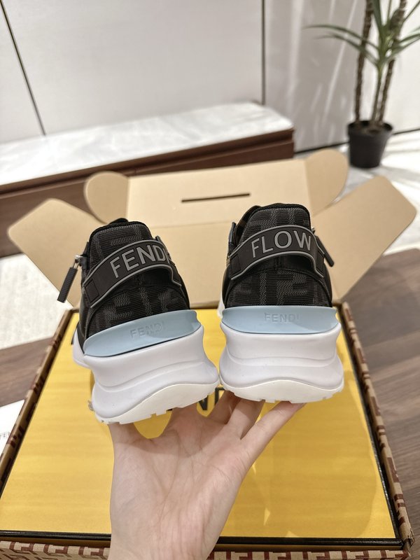 펜디 커플 레트로 캐주얼 운동화 001-183699