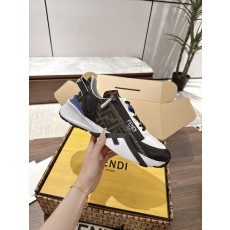 펜디 커플 레트로 캐주얼 스니커즈 001-183701