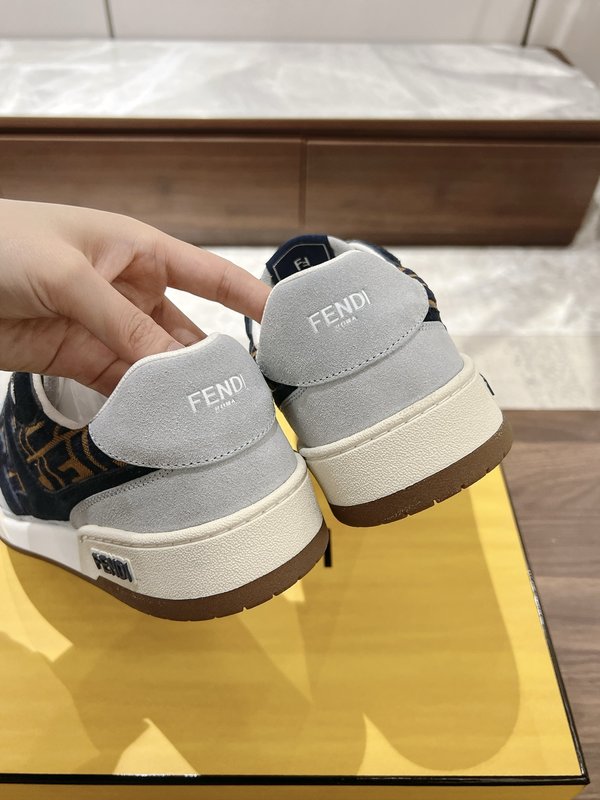 펜디 커플 레트로 캐주얼 운동화 001-183702