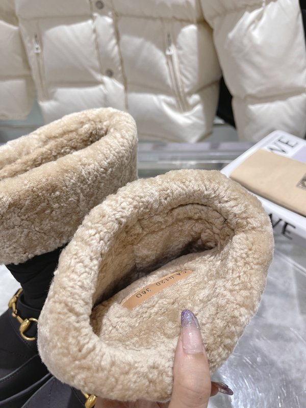 구찌 울스킨 일체형 스노우 부츠 001-183776