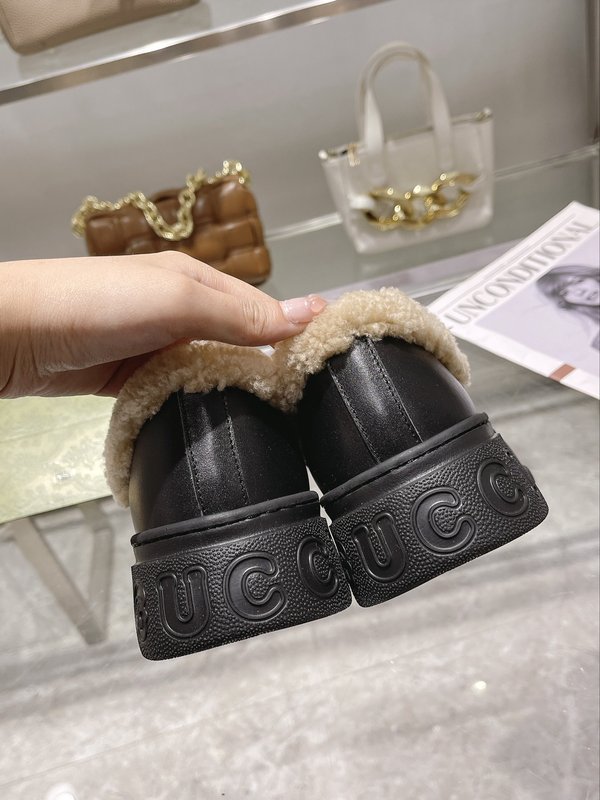 구찌 울 블렌드 말비트 로퍼 스노우 부츠 001-183780