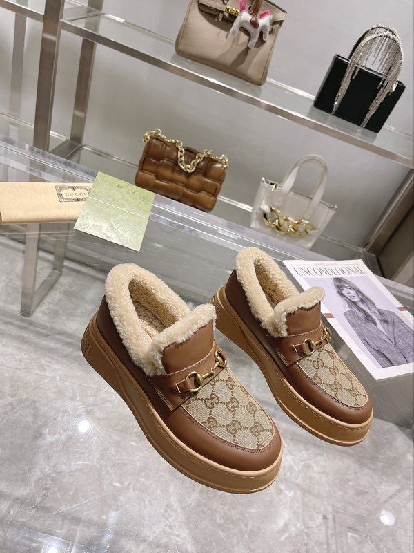 구찌 울 블렌드 로퍼 스노우 부츠 001-183781