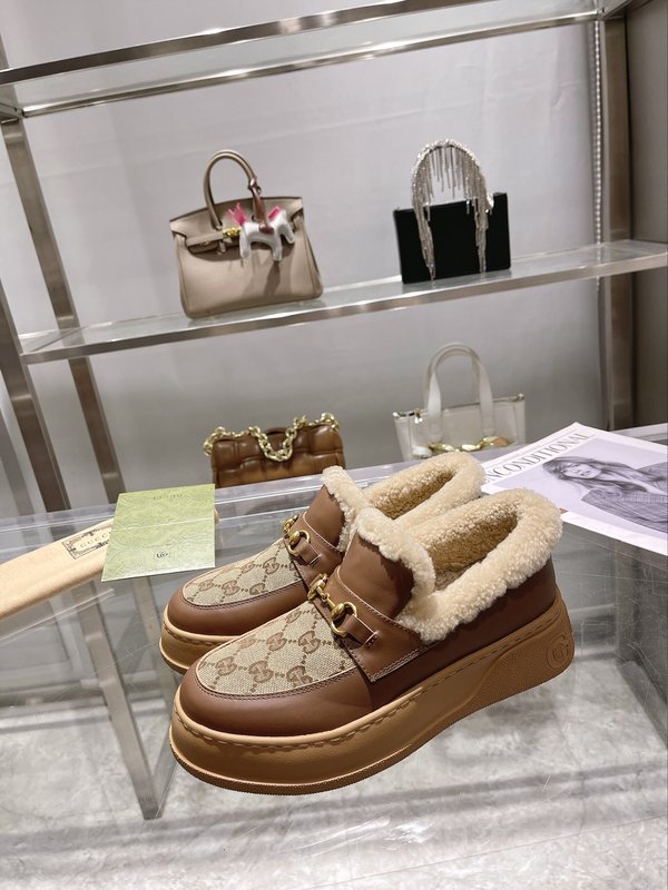 구찌 울 블렌드 로퍼 스노우 부츠 001-183781