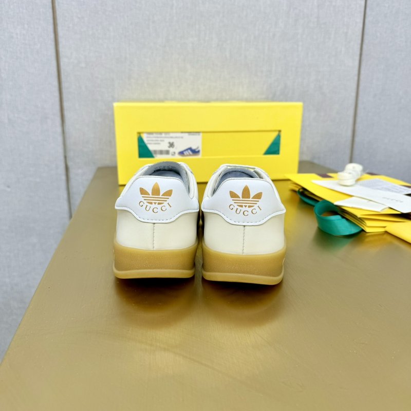 구찌 x 아디다스 오리지널스 가젤 레트로 스니커즈 001-183795