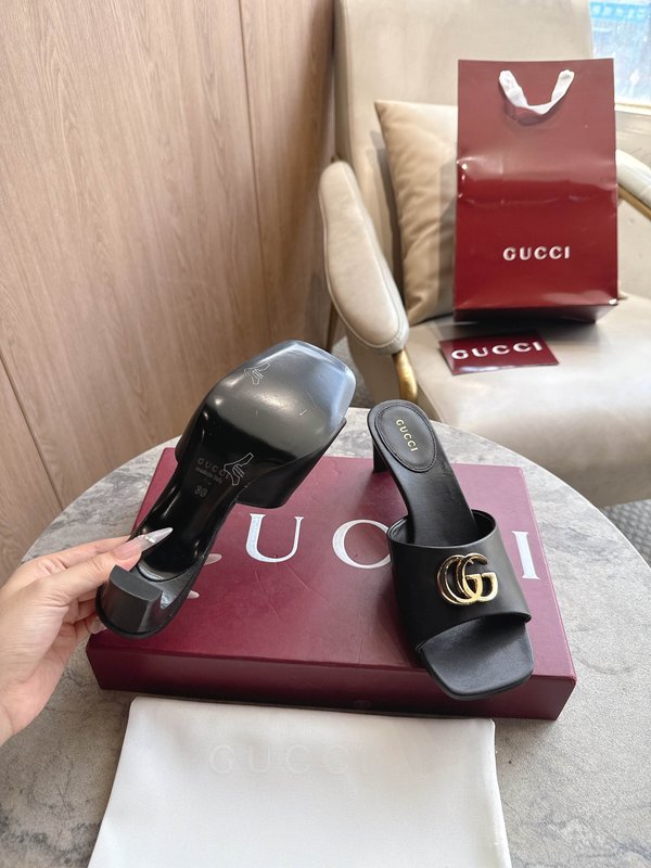 구찌 더블 G 플랫폼 샌들 여성용 001-183862