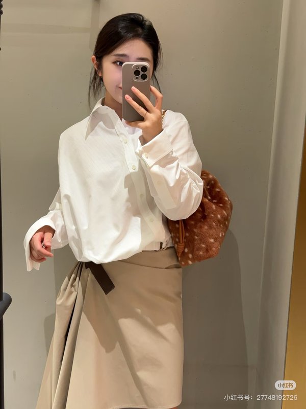 로에베 신제품 비대칭 디자인 셔츠 001-183872