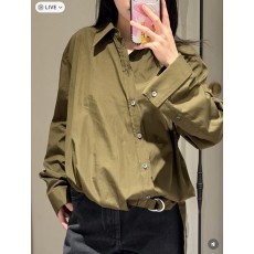 로에베 비대칭 디자인 루즈핏 셔츠 001-183873