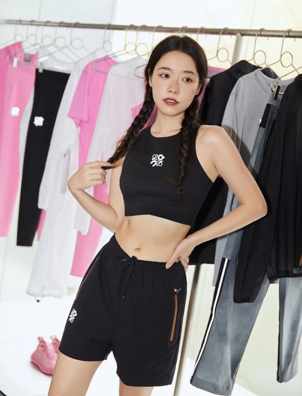 로에베 콜라보 가짜 투피스 요가 쇼츠 001-183881