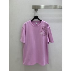 로에베 프린트 반팔 티셔츠 001-183889